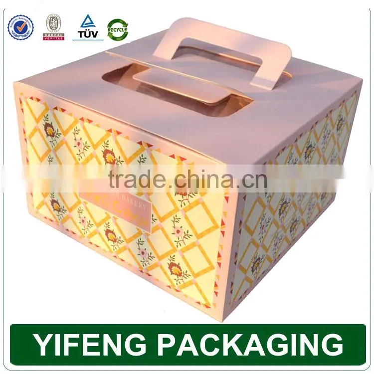 Custom Printing Cake packaging box with your logo printing