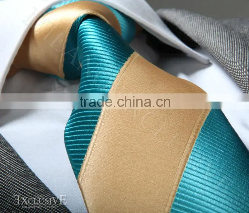 Yellow Paisley, Fashion tie, Latest Italian Style Neck Tie Gold Tie