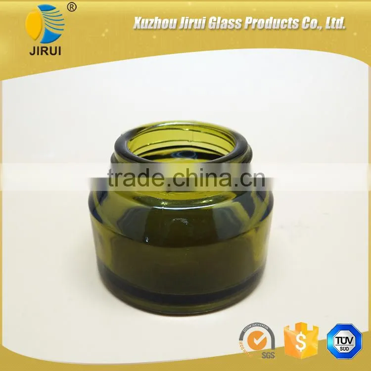50ml green glass cream jar