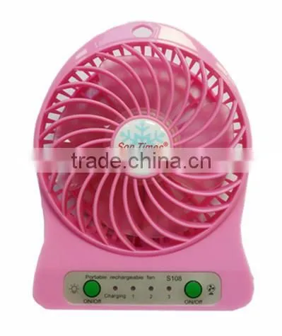 Portable USB fan Rechargeable Carry Fan Mini USB Portable Fan