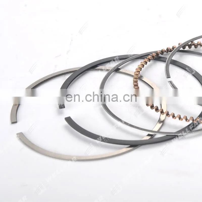 Wellfar Motor 125cc motorcycle piston ring 56.5*0.8+0.8+2 mm For Honda