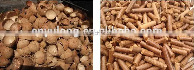 YULONG XGJ560 High Quality CE Approved Ring Die Biomass Wood Sawdust Pellet Machine/Biomass Wood Pellets Machine