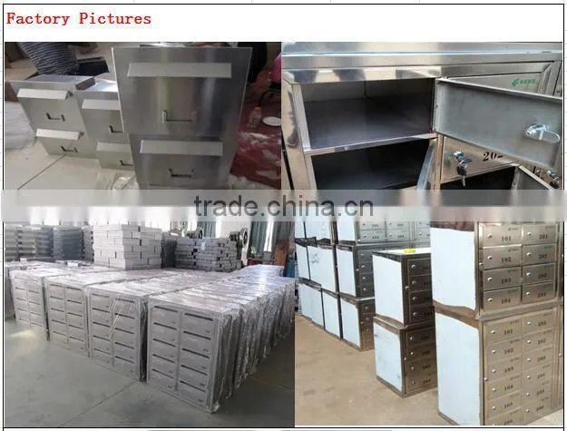 Stainless steel Mailbox post box milk box