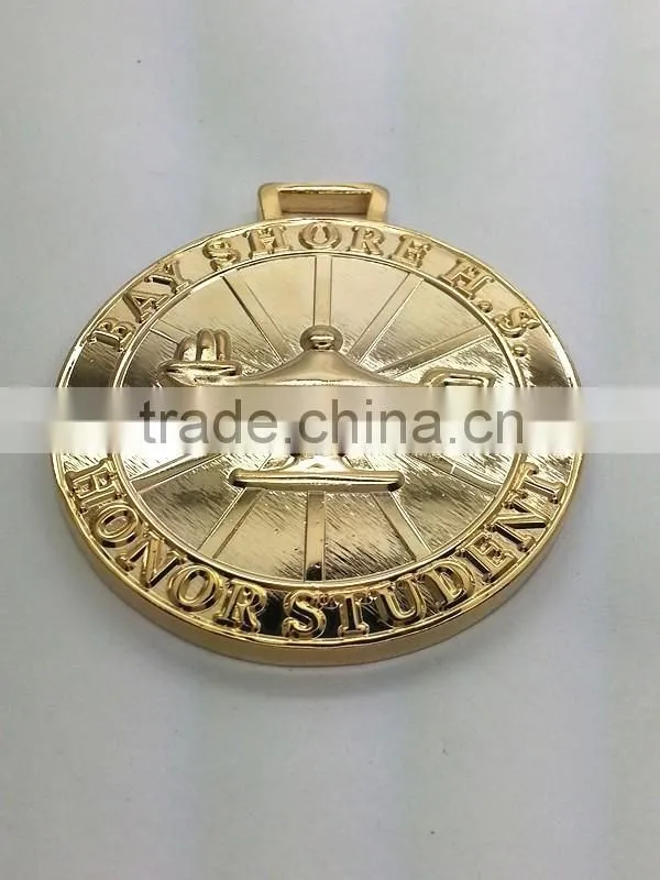 3D custom logo sport medal sport medallion custom gold medals