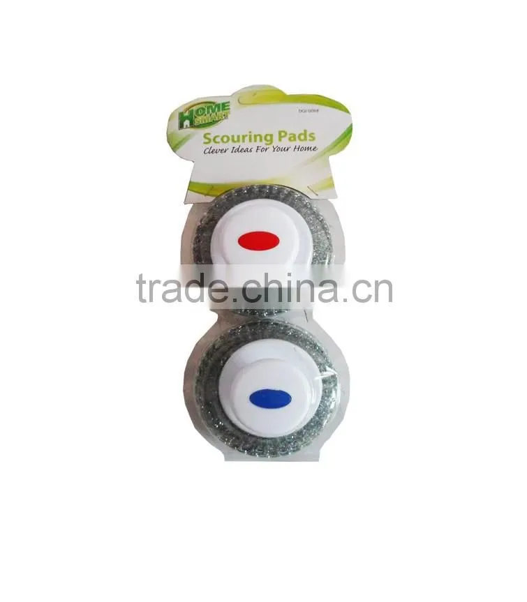 Kitchen Brush Bowl/Pot Stainless Steel Wire Ball Scouring Pads Cleaning Ball