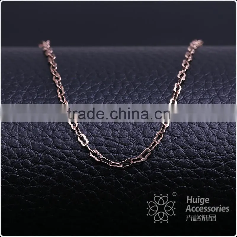 China supplier Latest hotselling chains necklace coffee gold necklace