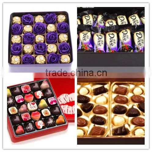 HX Plastic Gold Chocolate Tray Thermoforming Machine