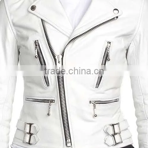 classic British style womens leather motorcycle jacket