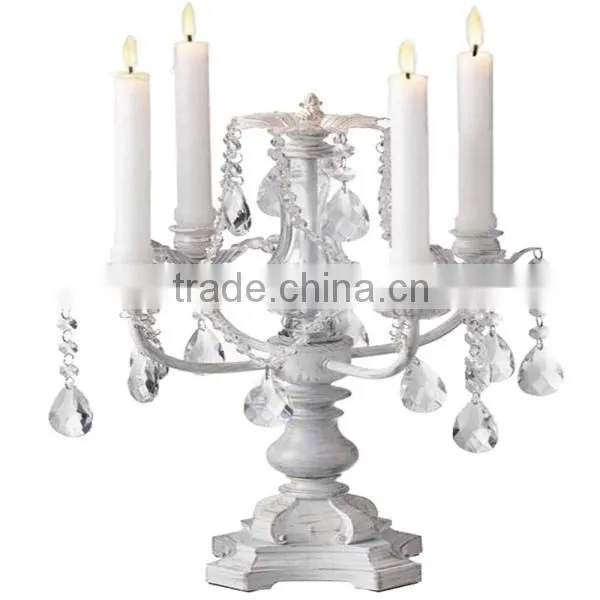 decorative glass candle holder for decoration