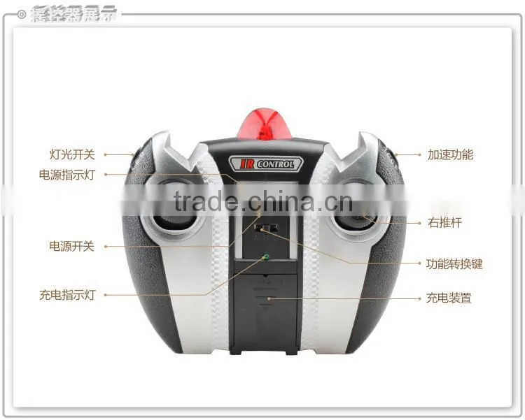 F102 3.5 CH IR RC Helicopter Mini Metal Remote Control Helicopter Gyro RTF