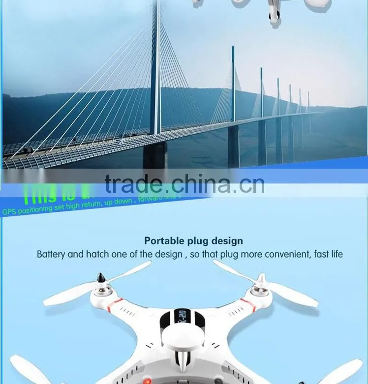High quality professional rc quadcopter cheerson CX-20 4CH with GPS hold system auto-return home