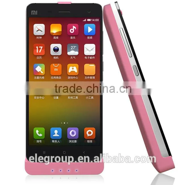 New arrival !!! 3800 mAh power bank case for Xiaomi 4 factory direct