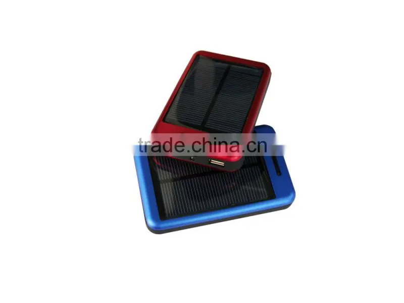 New products 5000mah solar power bank charger