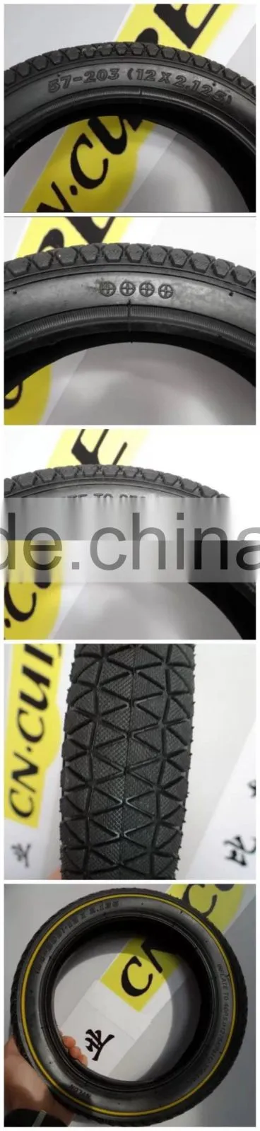 High performance bike tire,black color bike tire for kids