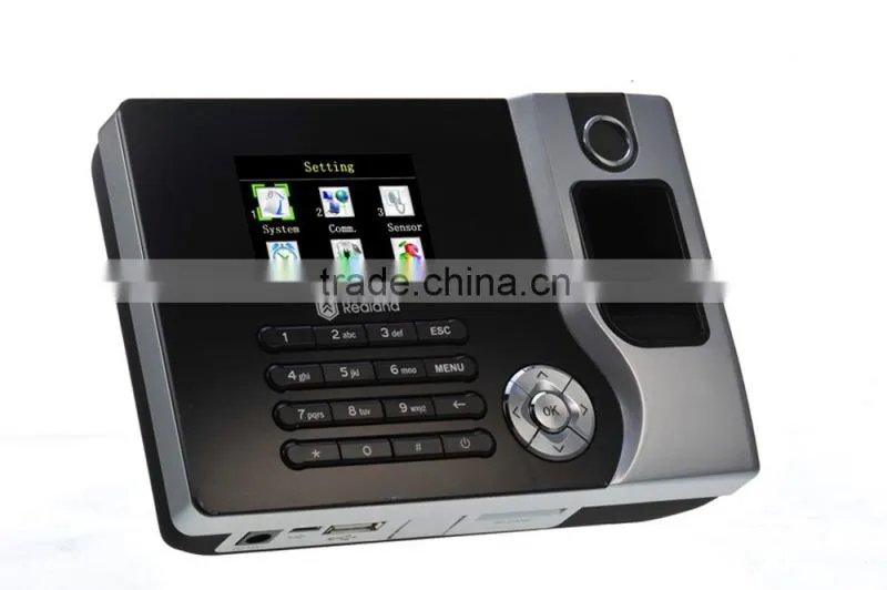 REALAND Biometric fingerprint time attendance card system A-C071