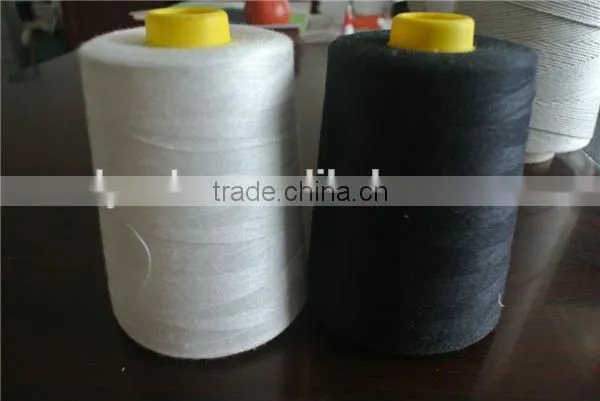 402 spun 100% polyester sewing thread for dressing China manufacturer