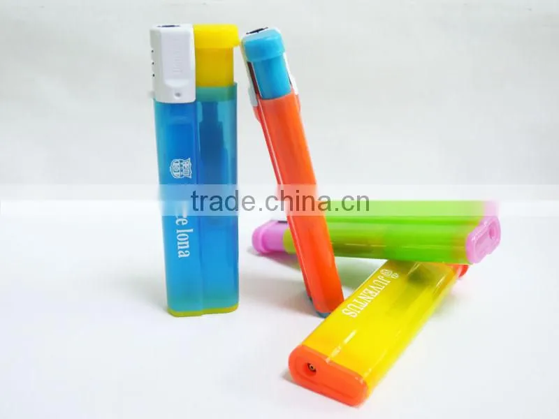 custom logo print cigarette lighter brands electronic windproof lighter
