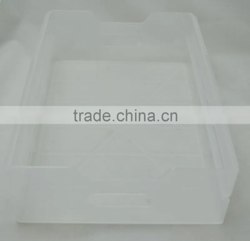 Airline clear plastic drawer