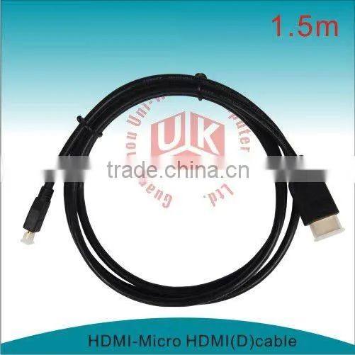 V1.3 HDMI D type Micro HDMI Cable