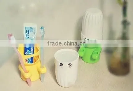 AN616 ANPHY Cartoon Plastic Mouthwash Toiletries Suit Storage Shelf