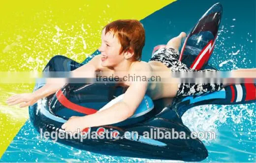 pvc Inflatable kids floating motor rider