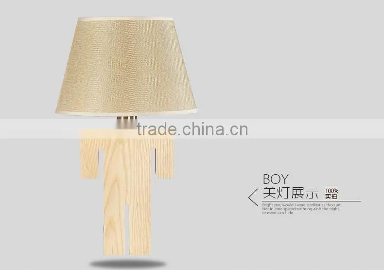 China supplier for Restaurant wood table lamp JK-879-10 LED Wood table lamp LED Wood table Light