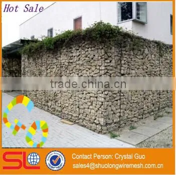 Hebei Factory High Quality square wire mesh storage box / gabion mats