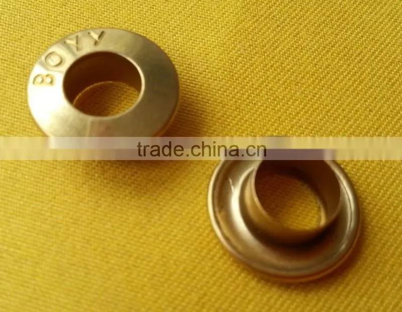2015 New Style Folded Rim Metal Eyelets For Clothes --- A035