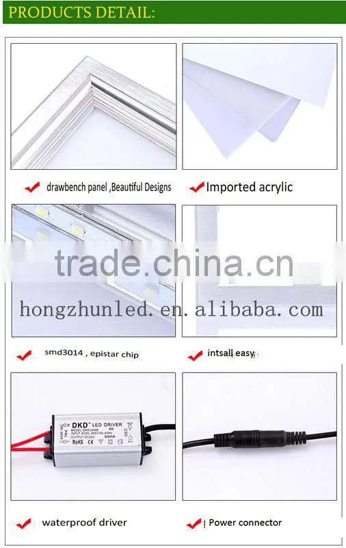 hot sale 48w 600*600 LED panel light with best price