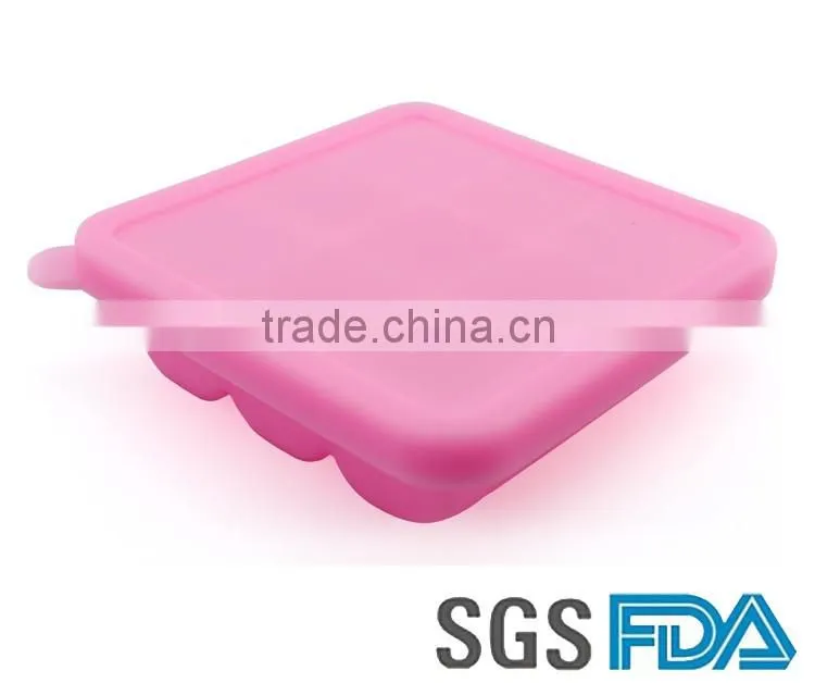 FDA&SGS Baby Food Storage Boxes, Silicone Food Storage Boxes