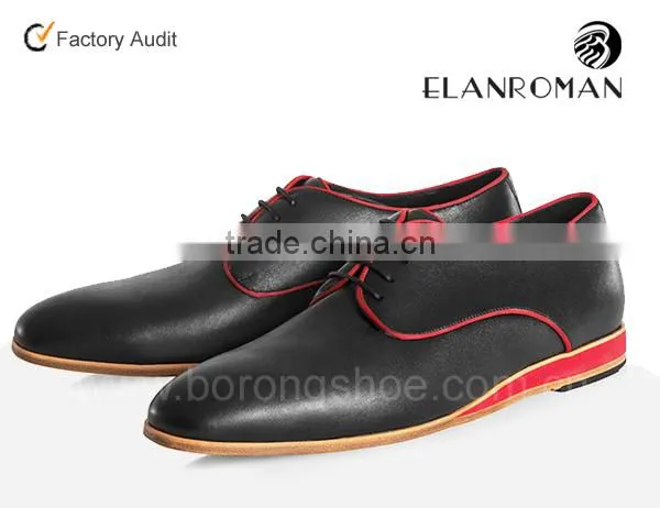 Latest fashion men casual shoes of genuine leather for cheap