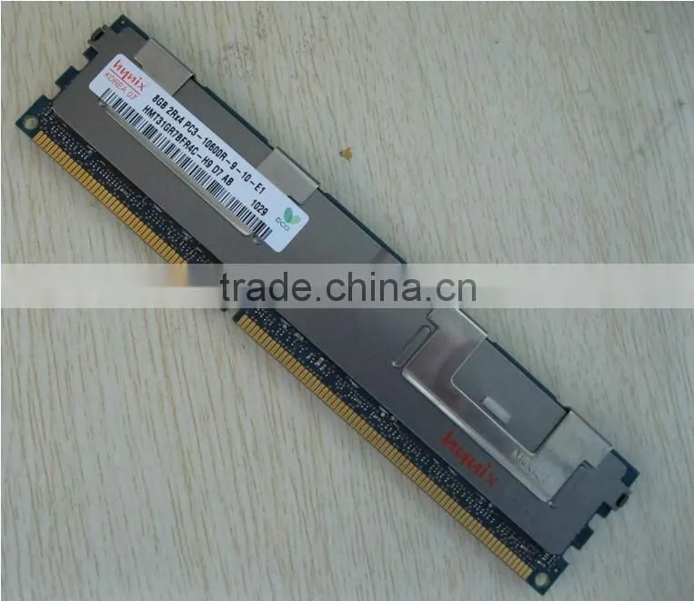 on sales 100% orginal ! 8G PC3-10600 REG 1333MHZ DDR3 server ram memory