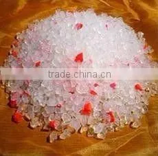 eco-friendly high adsorption dust free 5% blue or pink 1-8mm crystal 3.8L clumping silica gel cat litter