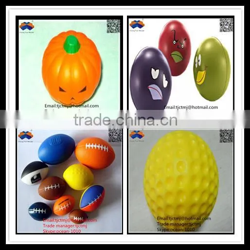 Colorful customized cheap sponge foam toys