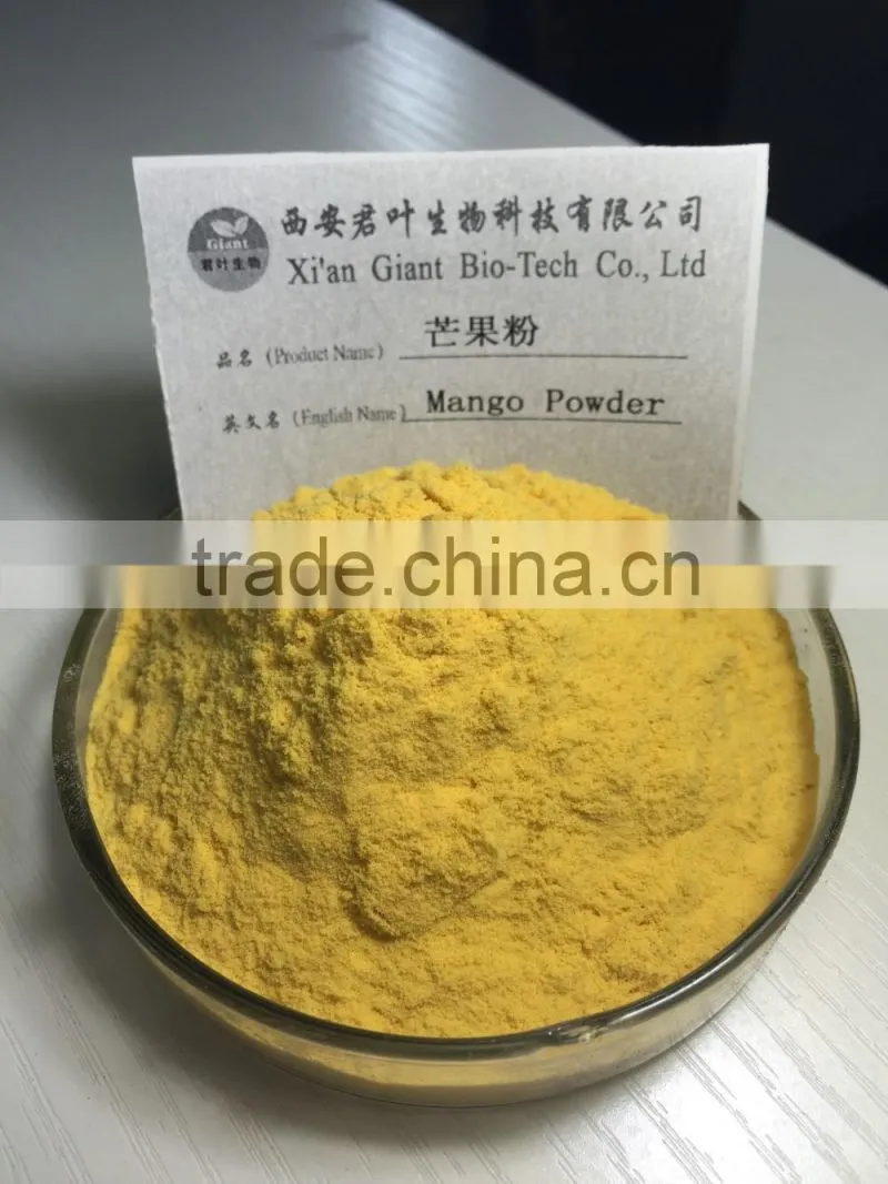 Free sample mango juice concentrate powder/best mango juice powder