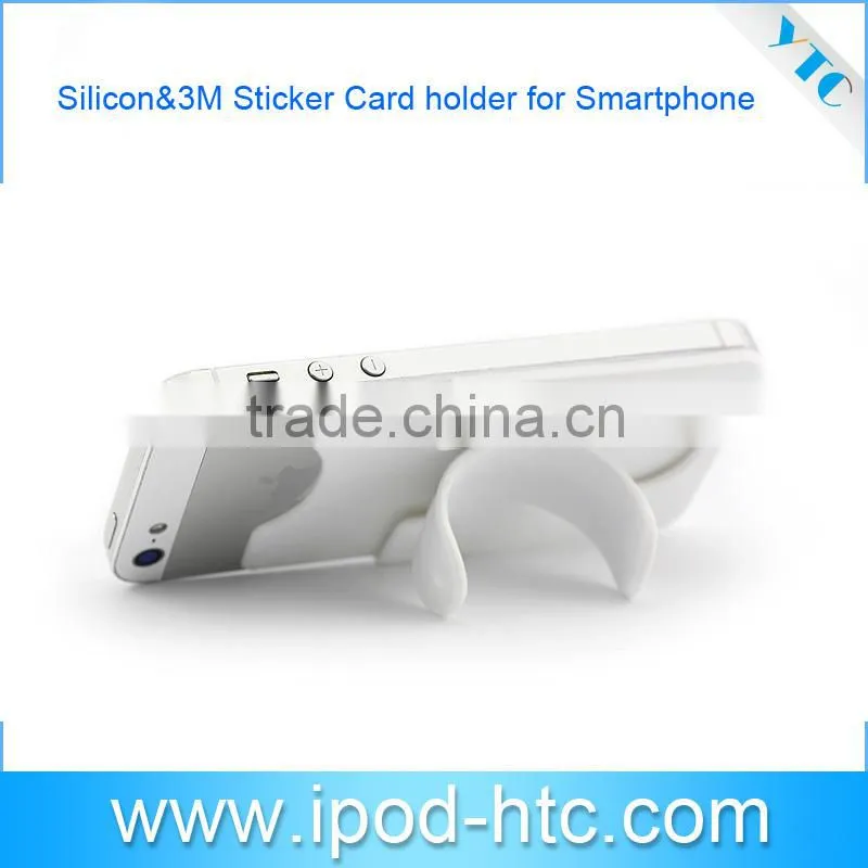 Silicone card holder, mobile phone case card holder wallet, Silicone Card Holder