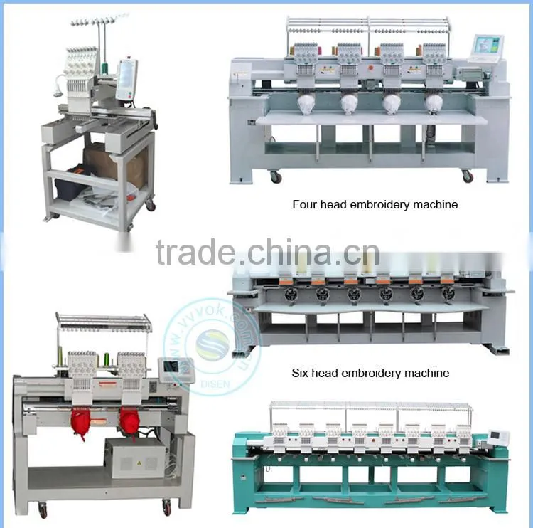 Tubular embroidery machine
