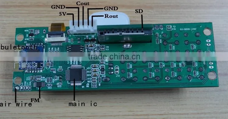 JRHT-G005 buletooth audio board with folder