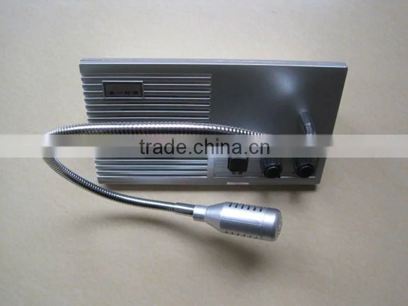 In time delivery bank window intercom (CE certificate E-320)