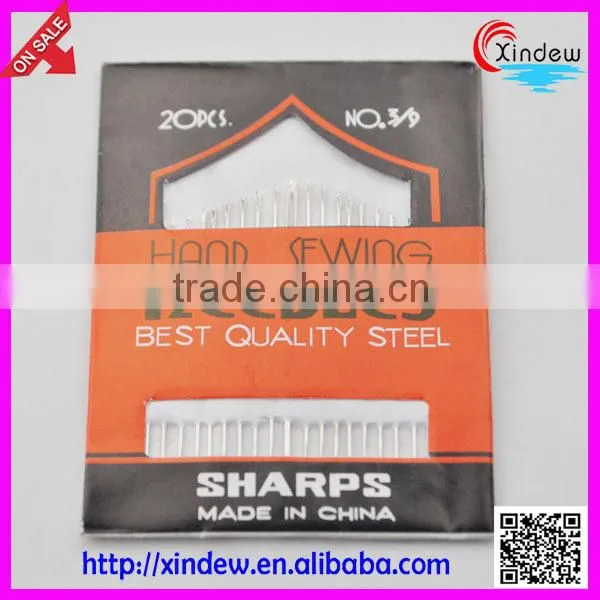 best quality steel assorted hand sewing needles (XDBF-003)