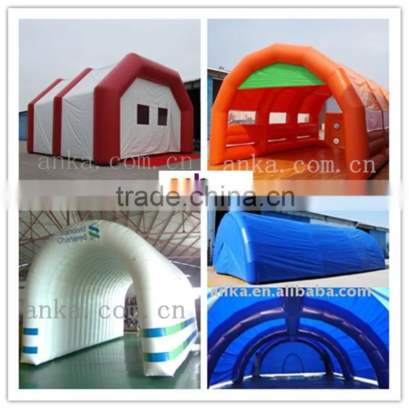 led light inside spider tent frame inflatable dome tent