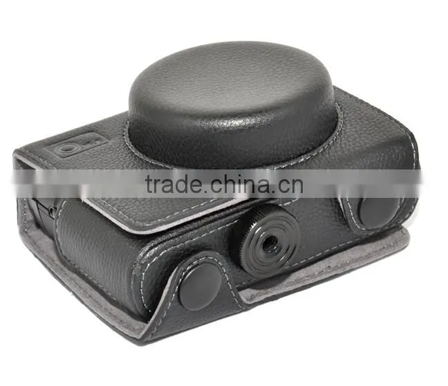 JJC OC-RX100 PU Leather camera Case for SONY