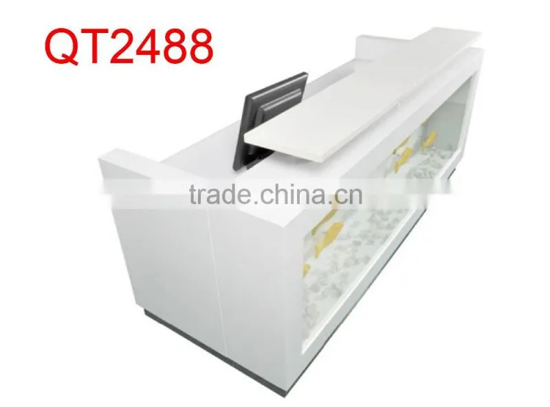 high quality high end reception desk dimensions factory sell directly QT2508