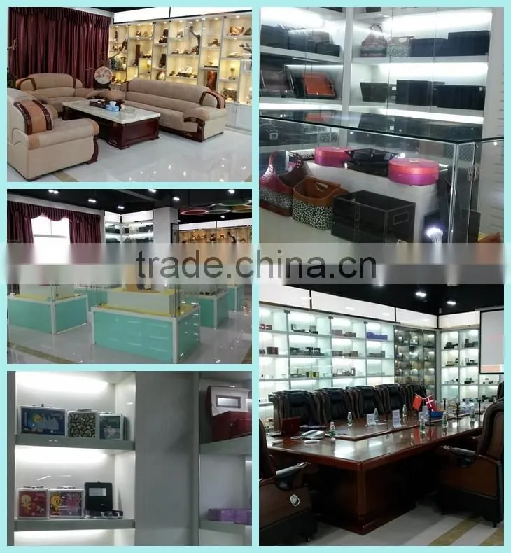 New fancy PU jewelry box mirror box wholesale jewelry box ,
