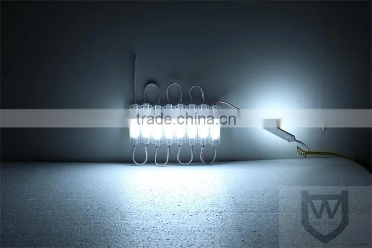 China waterproof led lighting 6 chips 1.6watt SMD 5730 DC12v LED white rgb led sign module