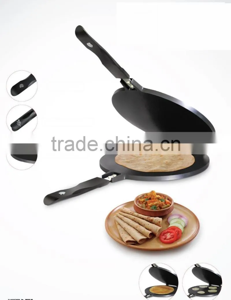 Non-stick Coating Tortilla Press / Tortilla Making Machine/ Roti Chapati Baking Machine