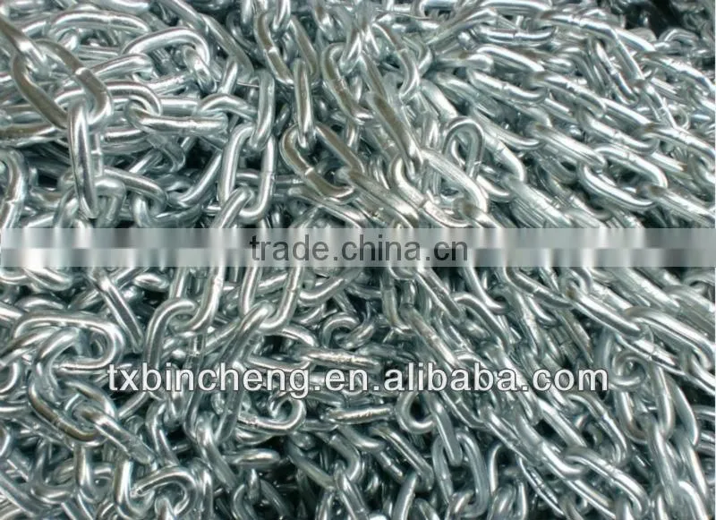 galvanized stud link anchor chain for ship with CCS, ABS, LR, GL, DNV, NK, BV, KR, RINA, RS