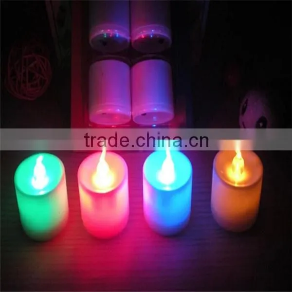 plastic led candle led birthday candle Leds use candles