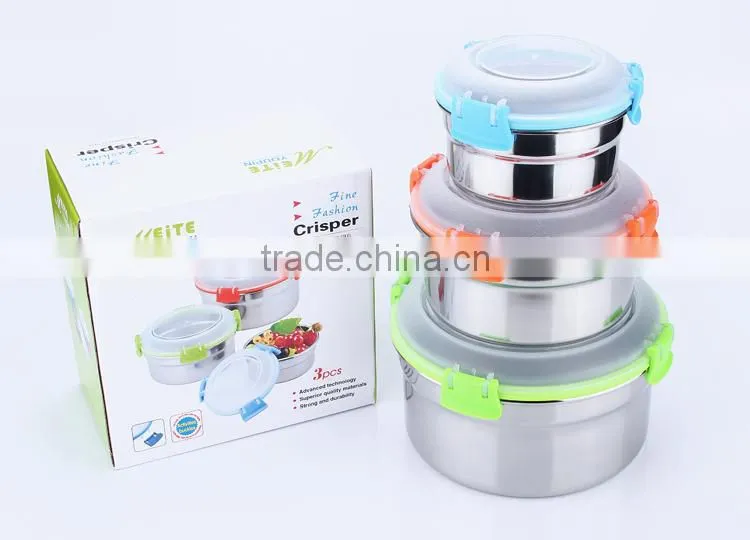 lock lock stainless steel take out food container soup bowl with lid