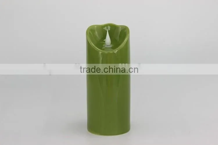 Wholesale Cheap OEM Ceramic LED candle for Home Decoration
